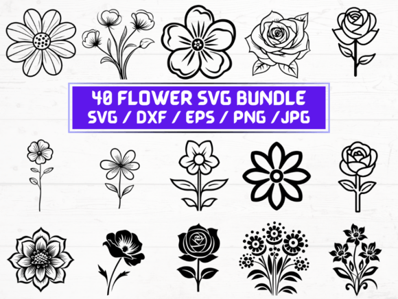 40 Flower SVG Files: A Practical Evaluation for Designers and Crafters