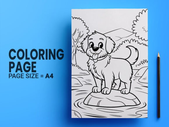 Coloring Page KDP 01: Your First Professional Template