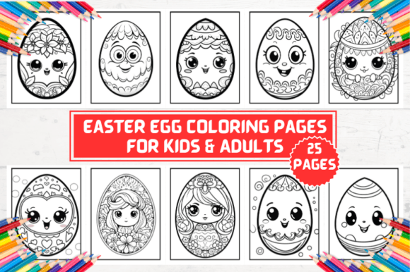 Easter Egg Coloring Page for Kids: A Strategic Creative Asset for Modern Creators and Educators