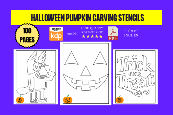 Halloween Pumpkin Carving Stencils