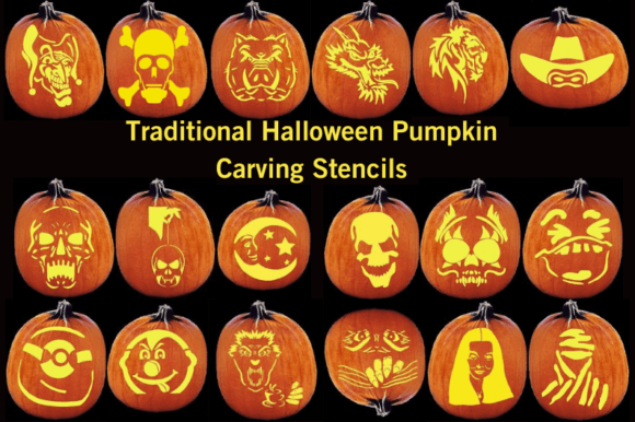 Traditional Halloween Pumpkin Carving St